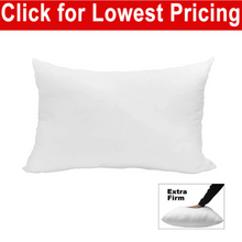 Load image into Gallery viewer, Premium Bed Pillow 20" x 36" King Size (Extra Firm)