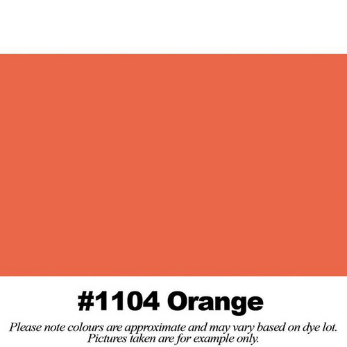 #1104 Orange Broadcloth Full Bolt (45