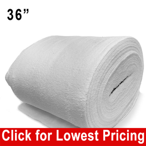 36" White Terry Cloth Full Roll  (30 meters)
