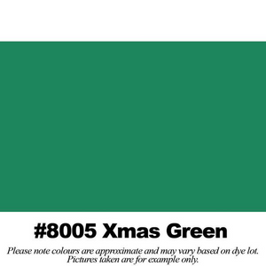 #8005 Xmas Green Broadcloth Full Bolt (45" x 30 Meters)