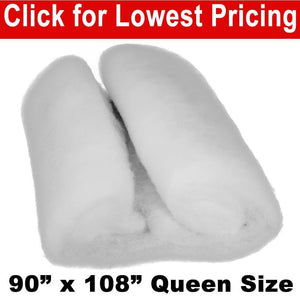 Queen Quilt Batting (90"x108")