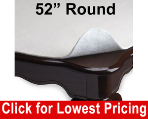 Deluxe Table Pad/Protector 52" Round