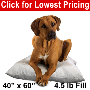 Dog Bed Pet Bed  Insert - 40" x 60" (4.5lbs)