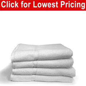 Dz. White Bath Towels 27" x 54" - 17 lbs/dz