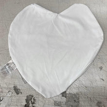 Load image into Gallery viewer, Microfiber Pillow Shell / Cover - 14&quot; Heart Shaped for printing and sublimation