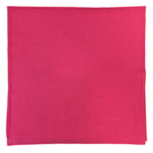 Hot Pink Bandana - 100% Cotton - Solid Color - 12 Pack