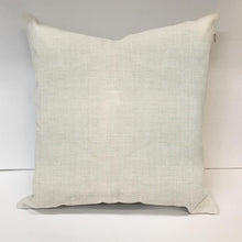 Load image into Gallery viewer, Blank Sublimation Linen-Look Pillow Cover - 16” x 16” with 14&quot; wide zipper