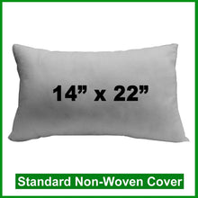 Load image into Gallery viewer, Pillow Form 14" x 22" (Polyester Fill) rectangular