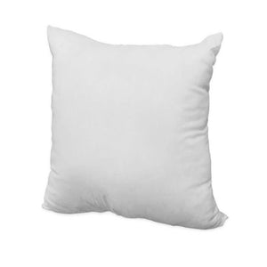 Decorative Pillow Form 18" x 18" (Polyester Fill) - White Premium Cover