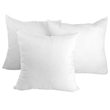 Load image into Gallery viewer, Decorative Pillow Form 18&quot; x 18&quot; (Polyester Fill) - White Premium Cover