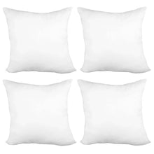 Load image into Gallery viewer, Decorative Pillow Form 12&quot; x 12&quot; (Polyester Fill) - White Premium Cover