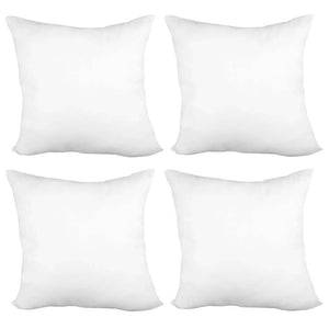 Decorative Pillow Form 12" x 12" (Polyester Fill) - White Premium Cover
