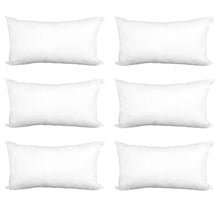 Load image into Gallery viewer, Decorative Pillow Form 12&quot; x 24&quot; (Polyester Fill) - White Premium Cover