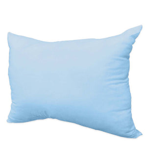 Decorative Pillow Form 12" x 18" (Polyester Fill) - Light Blue Premium Cover