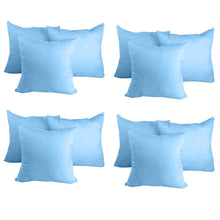 Load image into Gallery viewer, Decorative Pillow Form 12&quot; x 12&quot; (Polyester Fill) - Light Blue Premium Cover