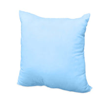 Load image into Gallery viewer, Decorative Pillow Form 18&quot; x 18&quot; (Polyester Fill) - Light Blue Premium Cover