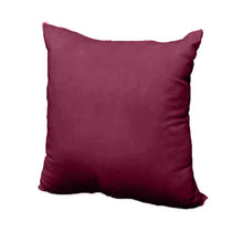 Load image into Gallery viewer, Decorative Pillow Form 12&quot; x 12&quot; (Polyester Fill) - Wine Premium Cover