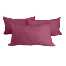 Load image into Gallery viewer, Decorative Pillow Form 14&quot; x 20&quot; (Polyester Fill) - Wine Premium Cover