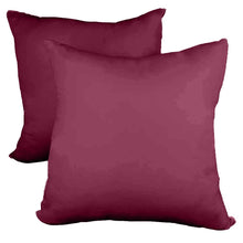 Load image into Gallery viewer, Decorative Pillow Form 26&quot; x 26&quot; (Polyester Fill) - Wine Premium Cover