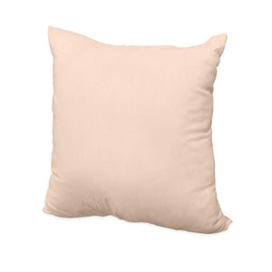 Decorative Pillow Form 22" x 22" (Polyester Fill) - Beige Premium Cover