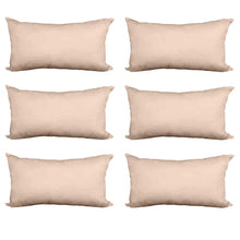 Load image into Gallery viewer, Decorative Pillow Form 12&quot; x 24&quot; (Polyester Fill) - Beige Premium Cover