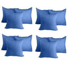 Load image into Gallery viewer, Decorative Pillow Form 22&quot; x 22&quot; (Polyester Fill) - Dark Royal Premium Cover
