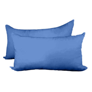 Decorative Pillow Form 12" x 20" (Polyester Fill) - Dark Royal Premium Cover