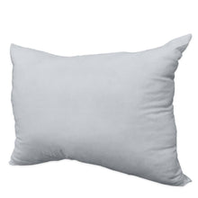 Load image into Gallery viewer, Decorative Pillow Form 12&quot; x 24&quot; (Polyester Fill) - Light Grey Premium Cover