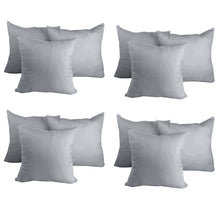 Load image into Gallery viewer, Decorative Pillow Form 18&quot; x 18&quot; (Polyester Fill) - Light Grey Premium Cover
