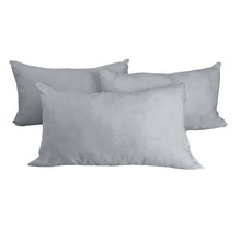 Load image into Gallery viewer, Decorative Pillow Form 12&quot; x 18&quot; (Polyester Fill) - Light Grey Premium Cover