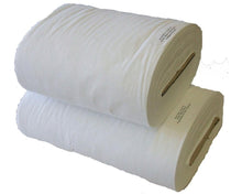 Load image into Gallery viewer, White Cotton Flannelette 60&quot; wide 30 Meter Roll