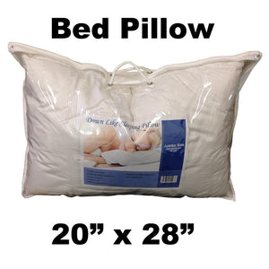 Pillow Form 20" x 28" Standard - Bed Pillow 840 g [Ready for shelf] (Synthetic Down Alternative)