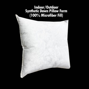 Indoor/Outdoor Synthetic Down Pillow Form 17