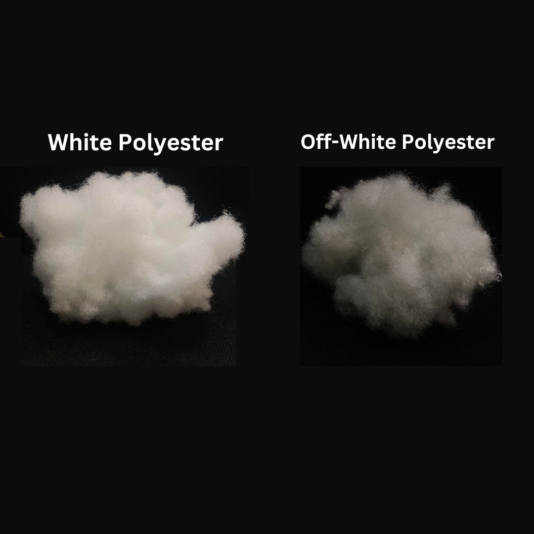 Off-White Polyester Stuffing - 30 lb Bag – nussotex