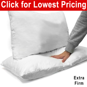 20" x 28" - Bed Pillow Extra Fill (Synthetic Down Alternative) 1000 g