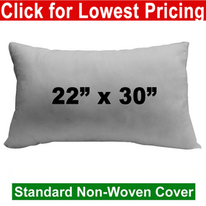 Pillow Form 22" x 30" (Polyester Fill) rectangular