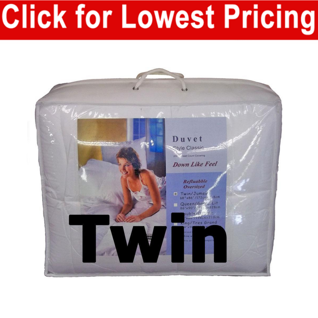 Synthetic Down Like Duvet - Twin Size (66