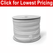 Load image into Gallery viewer, 1/2&quot; White Elastic Roll (250 Meters)