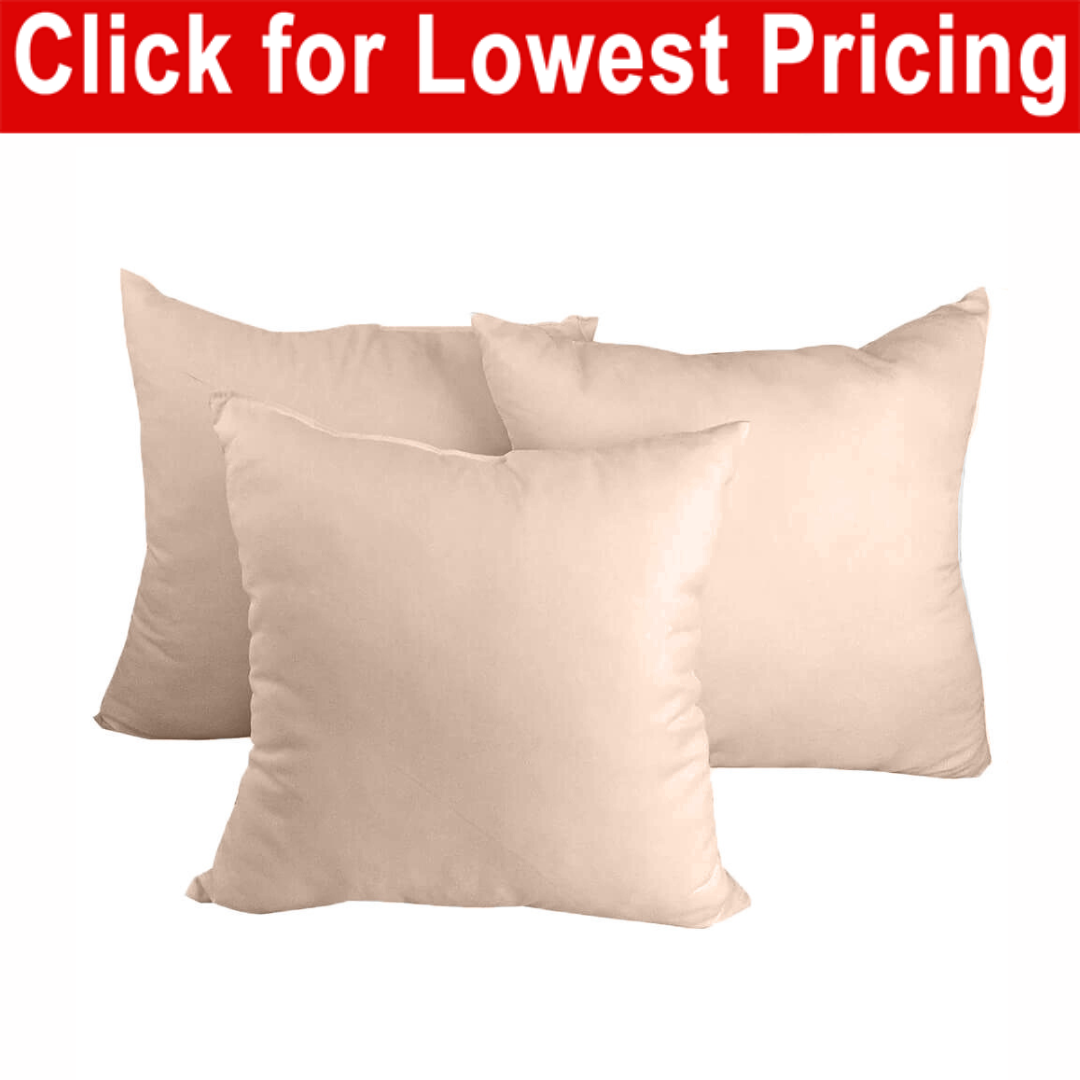 Decorative pillow forms hotsell