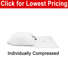 Load image into Gallery viewer, Pillow Form 14&quot; x 24&quot; (Synthetic Down Alternative) (Individually Bagged)