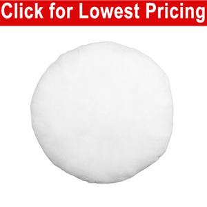 Pillow Form 16" Round (Polyester Fill)