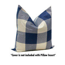 Load image into Gallery viewer, Indoor/Outdoor Synthetic Down Pillow Form 12&quot;x24&quot; (100% Microfiber Fill)