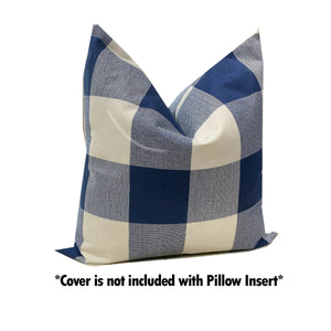 Indoor/Outdoor Synthetic Down Pillow Form 12"x24" (100% Microfiber Fill)