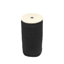 Load image into Gallery viewer, 1/2&quot; Black Elastic Roll (250 Meters)