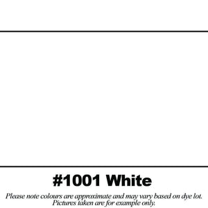 #1001 White Broadcloth Full Bolt (45" x 30 Meters)