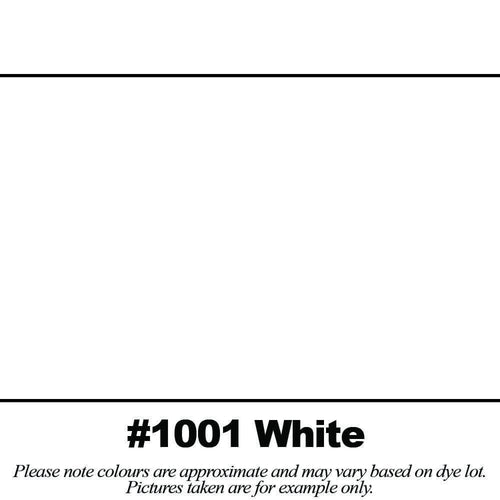#1001 White Broadcloth Full Bolt (60