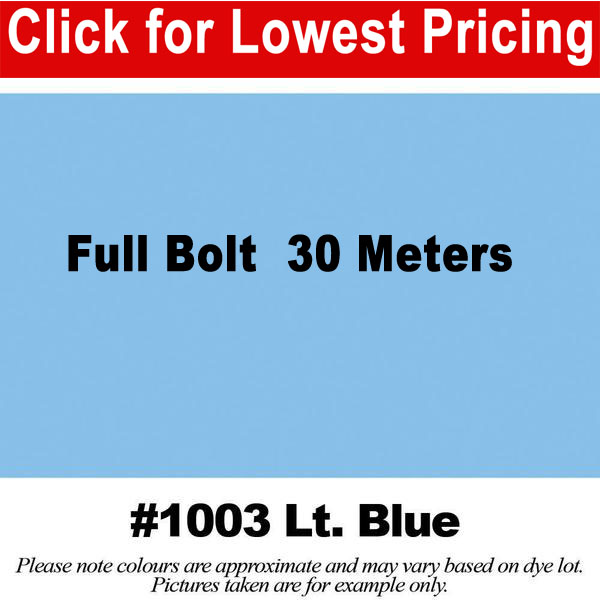 #1003 Light Blue Broadcloth Full Bolt (45