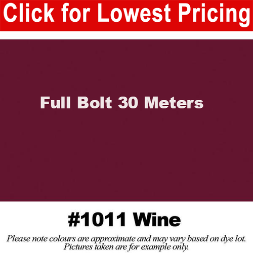 #1011 Wine Broadcloth Full Bolt (45