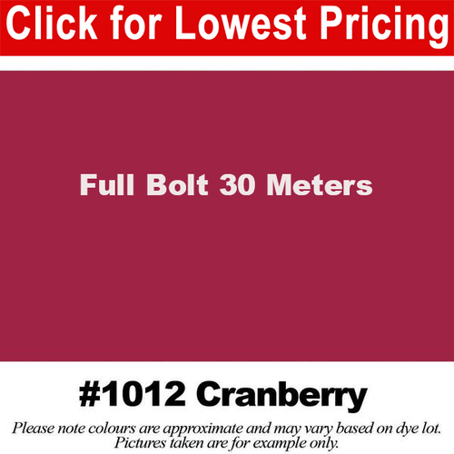 #1012 Cranberry Broadcloth Full Bolt (45