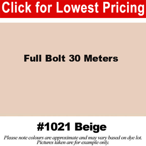 #1021 Beige Broadcloth Full Bolt (45" x 30 Meters)